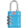 Bezpečnostní TSA kódový zámek na zavazadla ROCK TA-0035 - modrá