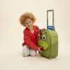 Affenzahn Dětský cestovní kufřík Suitcase Dragon - green