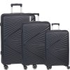 Fabrizio Worldpack Vegas Kofferset S M L 4 Rollen anthrazit K149616 a