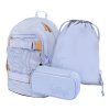 BAAGL 3 SET Skate Lilac: batoh, penál, sáček