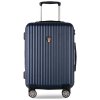 Cestovní kufr TUCCI Banda T-0274/3-M ABS - modrá