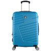 Cestovní kufr TUCCI Boschetti T-0278/3-M ABS - modrá