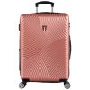 Cestovní kufr TUCCI Srotolare T-0277/3-L ABS - růžová