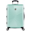 Cestovní kufr TUCCI Srotolare T-0277/3-L ABS - zelená