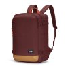 402654 20 pacsafe batoh go carry on 34l garnet red