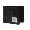 412480 3 herschel roy wallet plaid emboss
