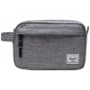 Herschel Chapter Travel Kit Raven Crosshatch