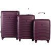 Worldpack Portland 4w Sada 3 kufrů - Fuchsia