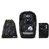 Ergobag Prime set batoh + sáček + pouzdro - Black reflexní 2025