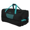 426268 2 9000276 02 travelite basics wheeled duffle l exp black petrol vr