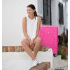 Cestovní kufr SUITSUIT® TR-1227/3-M ABS Caretta Shocking Pink