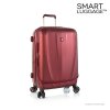 328632 3 heys vantage smart luggage m burgundy