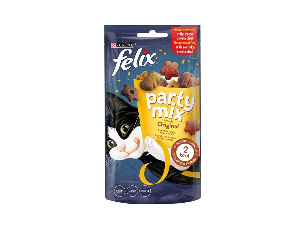 82572 1 felix party mix original mix 60 g z kategorie chovatelske potreby a krmiva pro kocky krmivo a pamlsky pro kocky pamlsky pro kocky