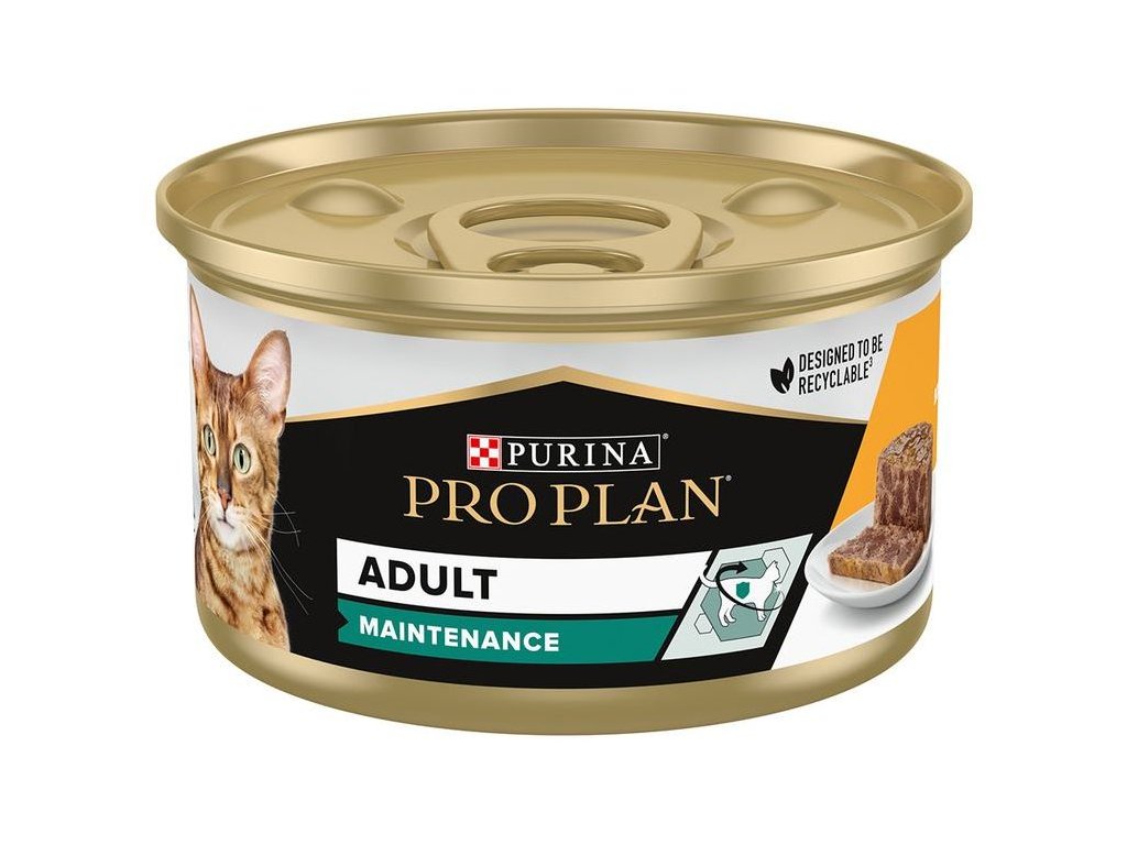 82671 1 pro plan cat konzerva adult kure v pastice 85 g z kategorie chovatelske potreby a krmiva pro kocky krmivo a pamlsky pro kocky konzervy pro kocky