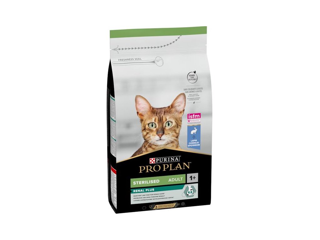 82407 1 pro plan cat adult sterilised renal plus kralik 1 5 kg z kategorie chovatelske potreby a krmiva pro kocky krmivo a pamlsky pro kocky granule pro kocky