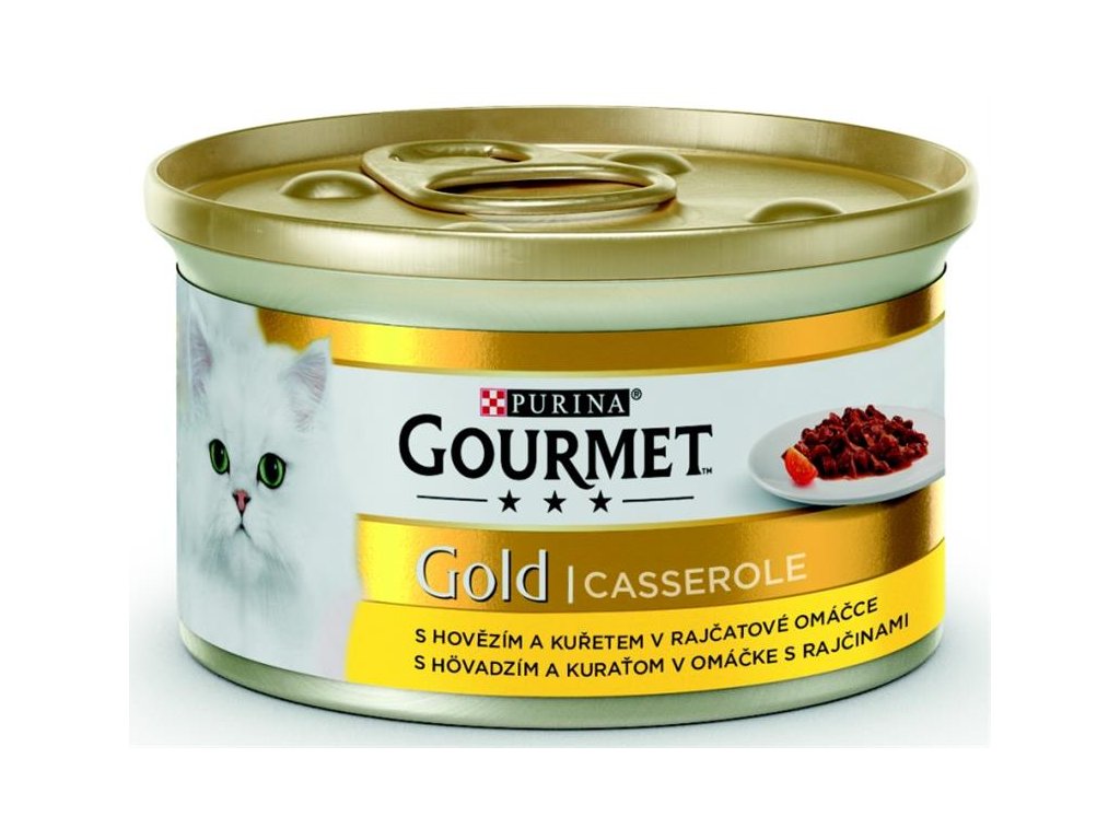 82383 1 gourmet gold kousky hovezi a kure v rajcatove omacce 85g z kategorie chovatelske potreby a krmiva pro kocky krmivo a pamlsky pro kocky konzervy pro kocky
