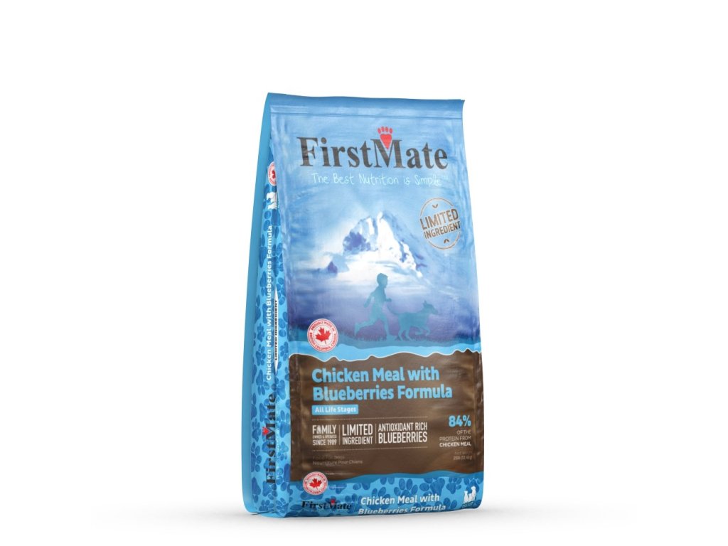 82884 1 firstmate chicken with blueberries 2 3 kg z kategorie chovatelske potreby a krmiva pro psy krmiva pro psy granule pro psy