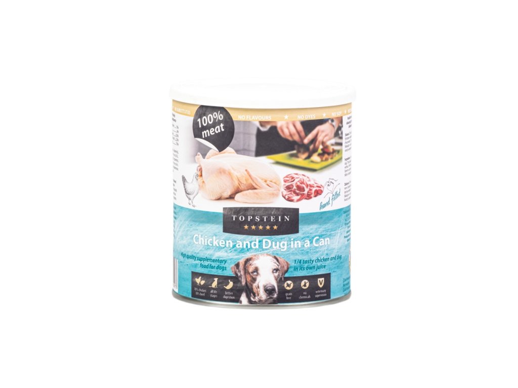 83271 1 topstein kure a vemeno v plechu 800 g z kategorie chovatelske potreby a krmiva pro psy krmiva pro psy konzervy pro psy