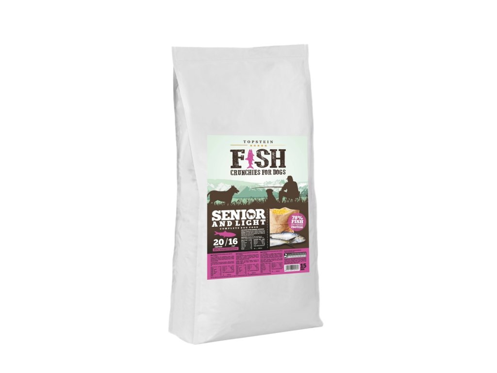 83244 1 fish crunchies for dogs senior and light 5 kg z kategorie chovatelske potreby a krmiva pro psy krmiva pro psy granule pro psy