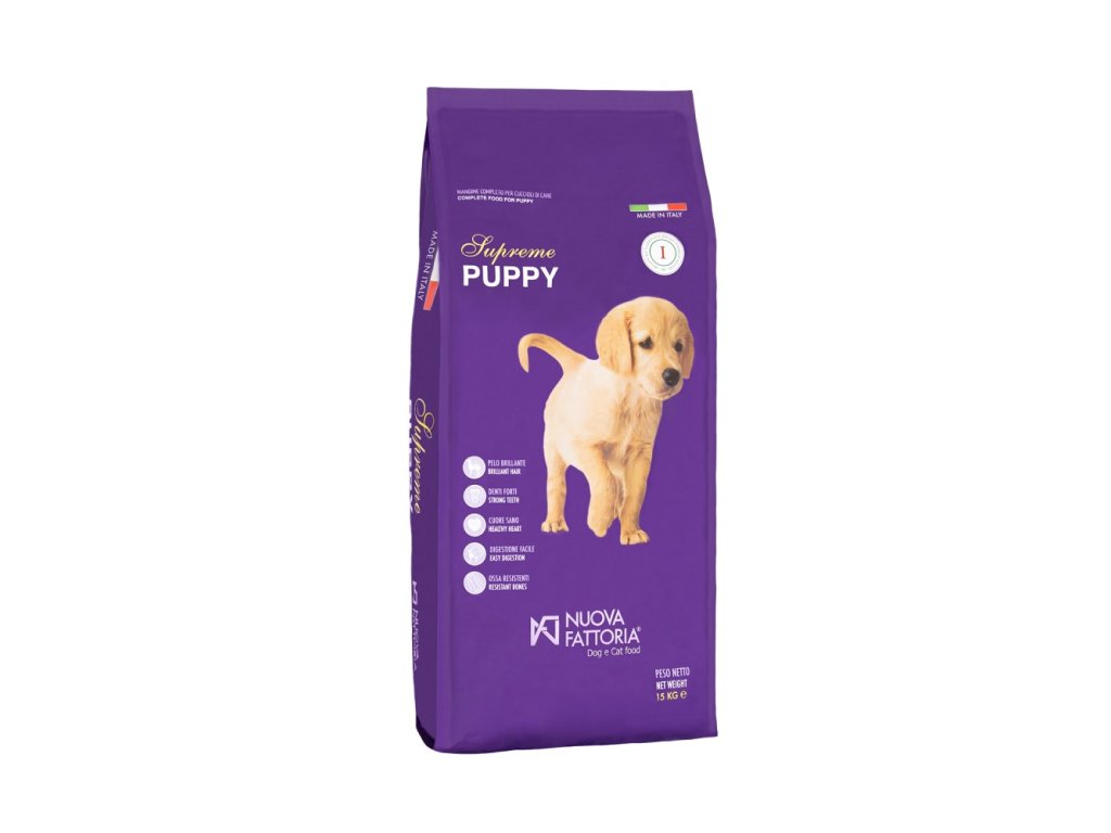 82971 1 nuova fattoria supreme puppy 2 5 kg z kategorie chovatelske potreby a krmiva pro psy krmiva pro psy granule pro psy