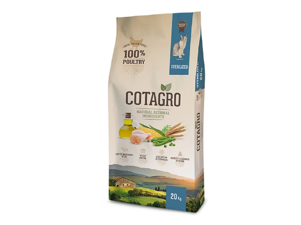 103465 cotagro sterilized cat 20kg