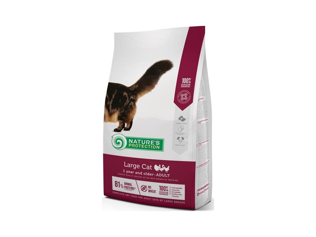 56553 1 nature s protection cat dry large cat 2 kg z kategorie chovatelske potreby a krmiva pro kocky krmivo a pamlsky pro kocky granule pro kocky