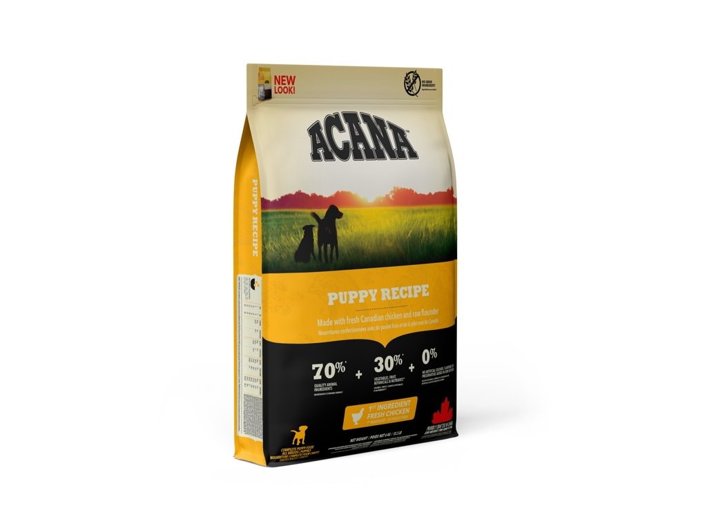 26229 acana dog puppy recipe 6kg z kategorie chovatelske potreby a krmiva pro psy krmiva pro psy granule pro psy