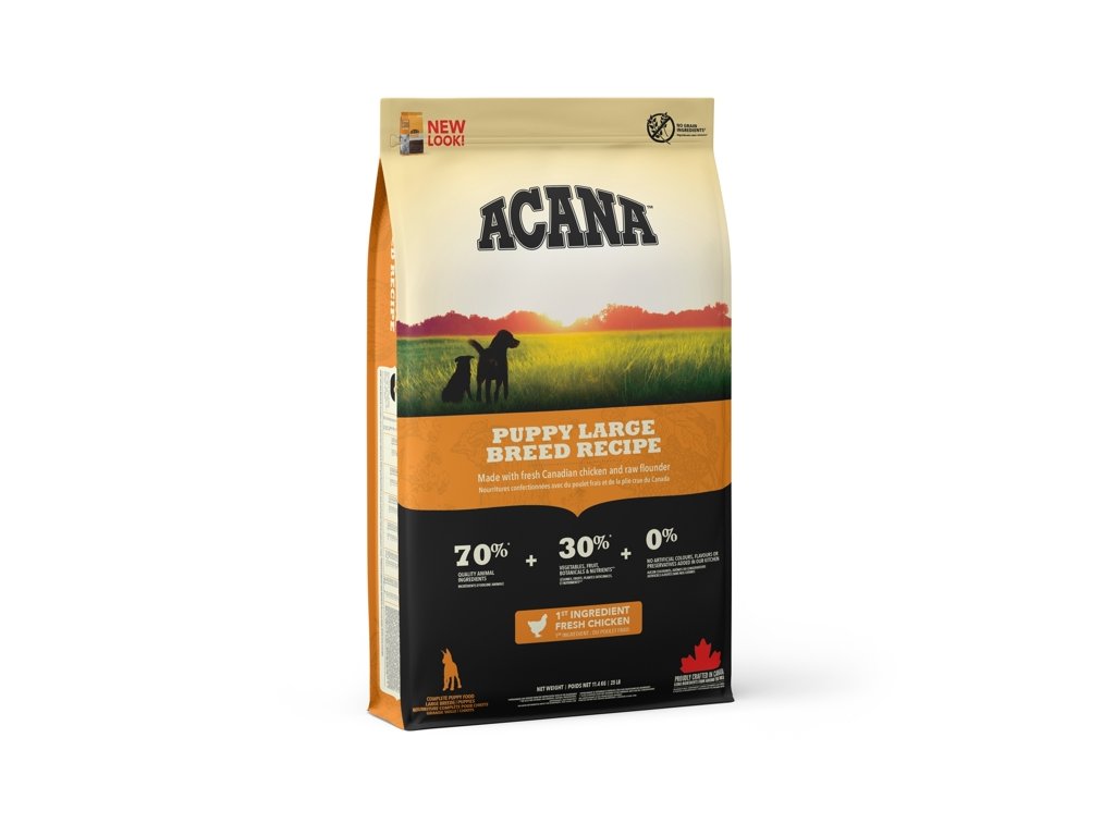 17661 acana dog puppy large breed recipe 11 4kg z kategorie chovatelske potreby a krmiva pro psy krmiva pro psy granule pro psy