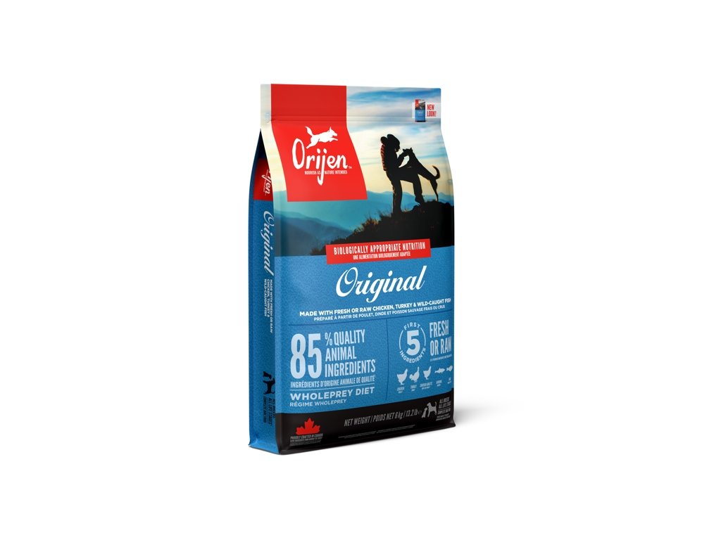 27996 orijen dog original 6kg z kategorie chovatelske potreby a krmiva pro psy krmiva pro psy granule pro psy