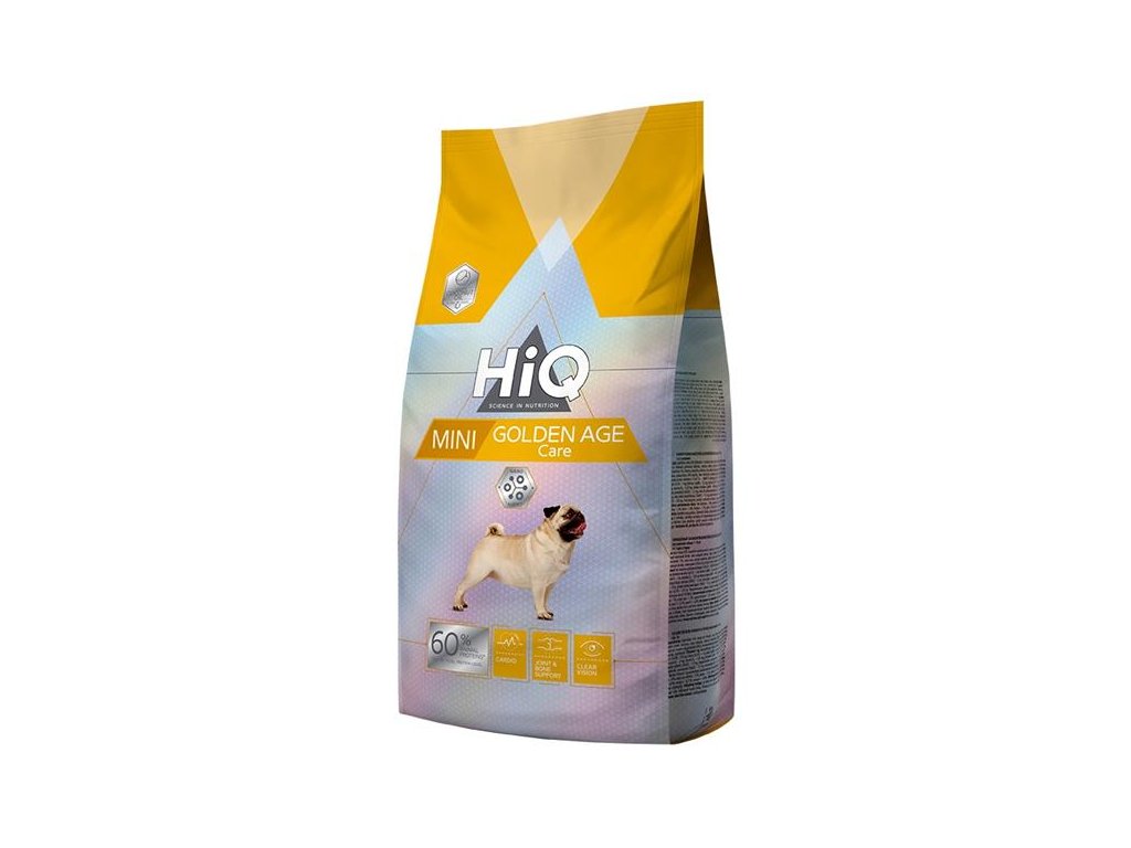 58499 1 hiq dog dry adult mini senior 1 8 kg z kategorie chovatelske potreby a krmiva pro psy krmiva pro psy granule pro psy