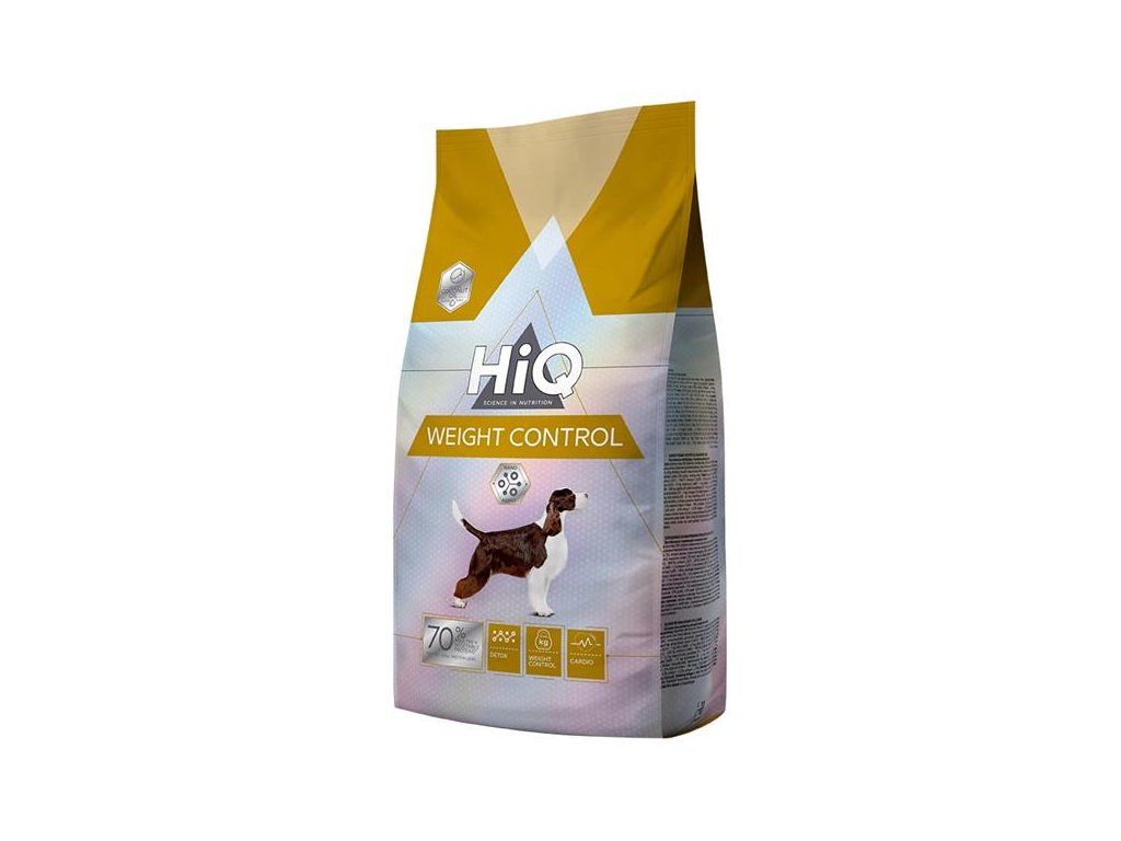 58520 1 hiq dog dry adult weight control 1 8 kg z kategorie chovatelske potreby a krmiva pro psy krmiva pro psy granule pro psy