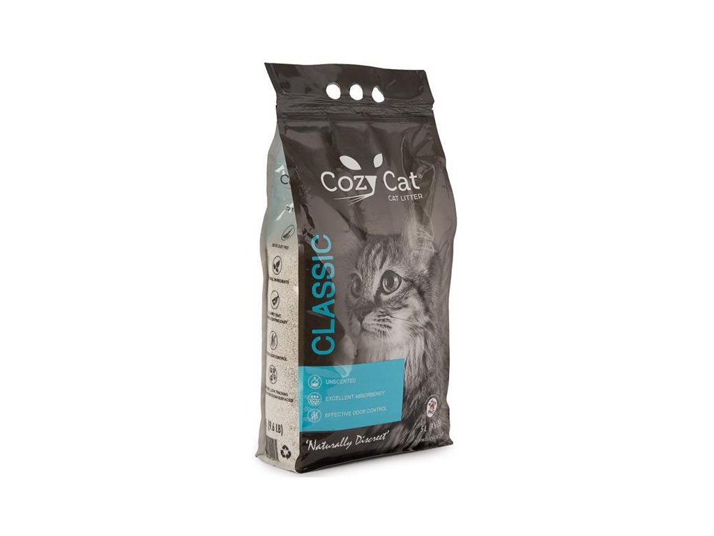 56376 2 podestylka cat cozy cat classic 5 l z kategorie chovatelske potreby a krmiva pro kocky toalety steliva pro kocky steliva kockolity pro kocky