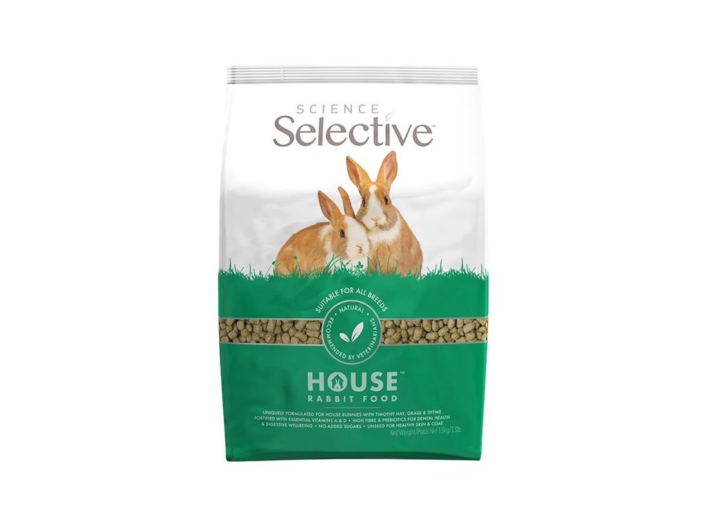 56445 1 supreme science selective house rabbit kralik 1 5kg z kategorie chovatelske potreby a krmiva pro hlodavce a mala zvirata krmiva pro hlodavce a mala zvirata