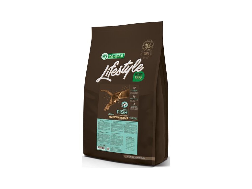 56601 1 nature s protection cat dry lifestyle gf adult white fish 7 kg z kategorie chovatelske potreby a krmiva pro kocky krmivo a pamlsky pro kocky granule pro kocky
