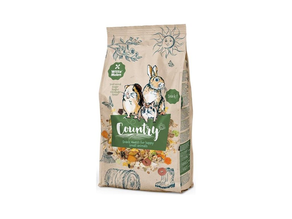 58224 1 witte molen country snack muesli pamlskova smes dr savec 800 g z kategorie chovatelske potreby a krmiva pro hlodavce a mala zvirata pamlsky pro hlodavce