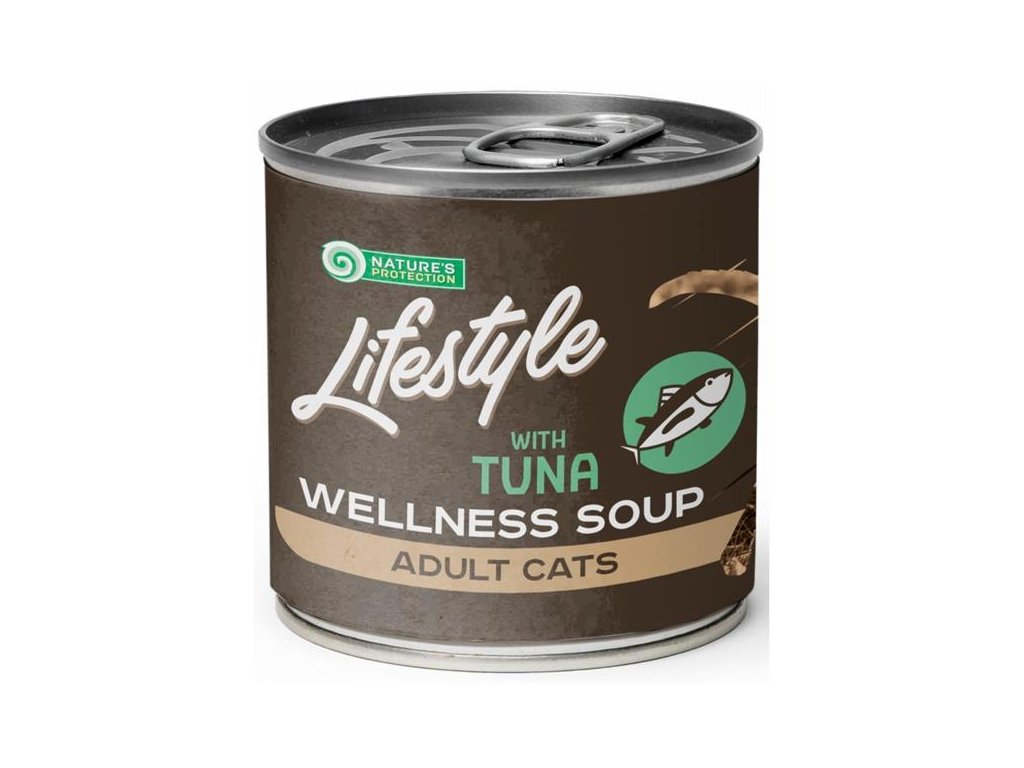 58233 1 nature s protection lifestyle wellness soup tuna 140 ml z kategorie chovatelske potreby a krmiva pro kocky krmivo a pamlsky pro kocky polevky a drinky pro kocky
