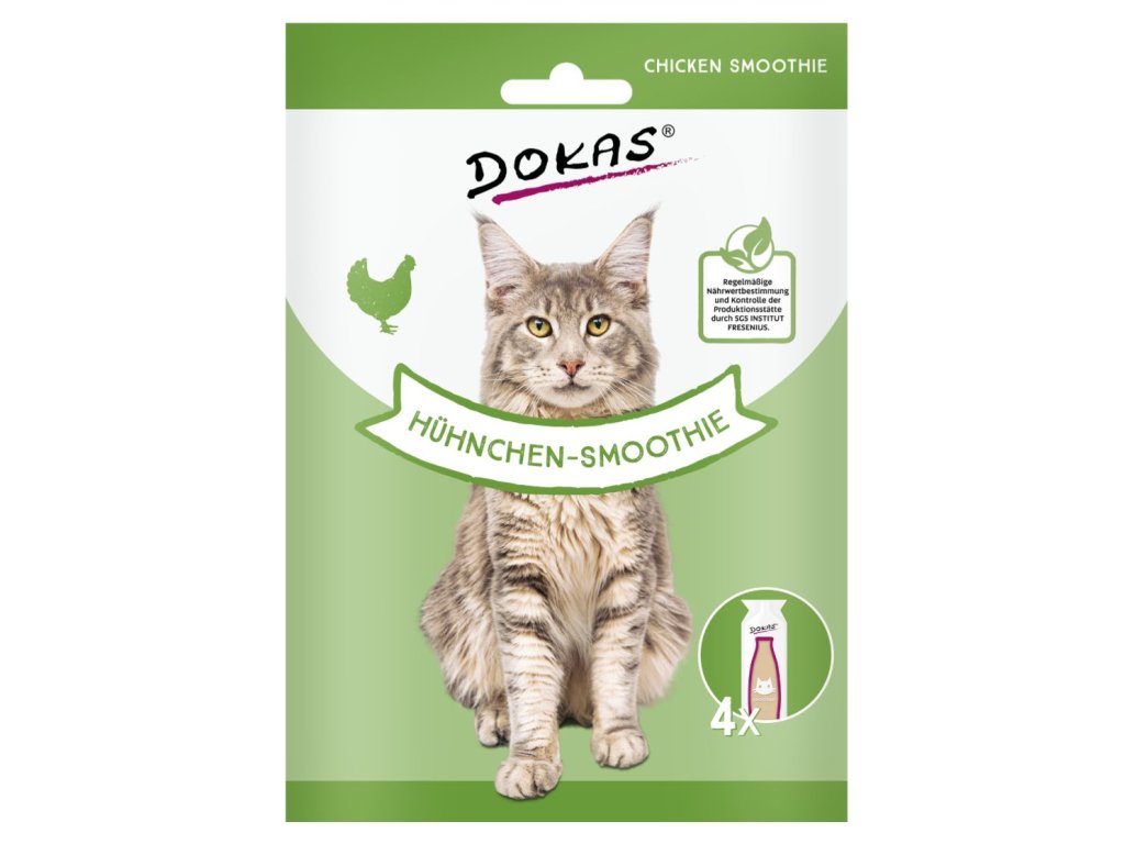 38466 1 dokas kureci smoothie pro kocky 120ml z kategorie chovatelske potreby a krmiva pro kocky krmivo a pamlsky pro kocky polevky a drinky pro kocky