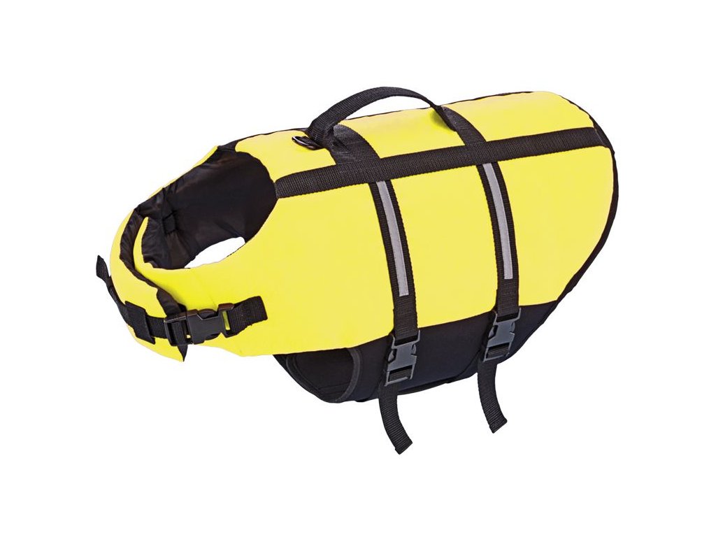 25977 2 nobby elen zachranna plovaci vesta neon zluta xs 25cm z kategorie chovatelske potreby a krmiva pro psy oblecky a doplnky pro psy plovaci vesty pro psy