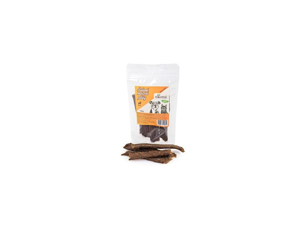 36153 natureca 100 masove platy jelen pochoutka pro psy a kocky 100g z kategorie chovatelske potreby a krmiva pro kocky krmivo a pamlsky pro kocky pamlsky pro kocky