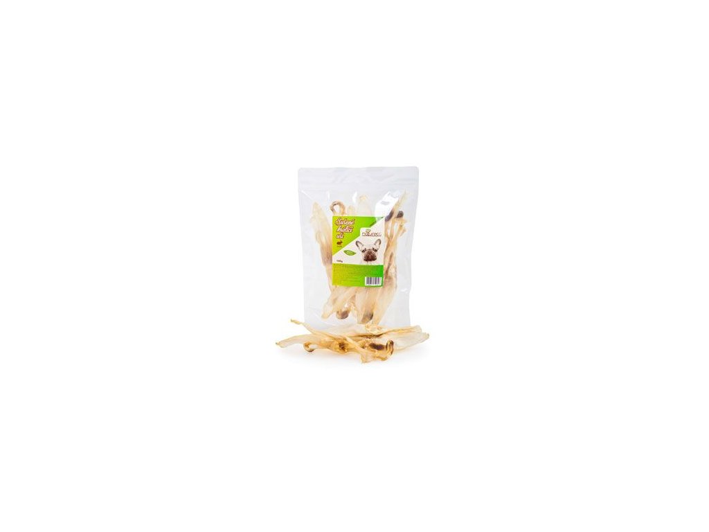 36129 natureca kralici usi susene pochoutka pro psy 100g z kategorie chovatelske potreby a krmiva pro psy pamlsky pro psy susene vnitrnosti kosti pro psy