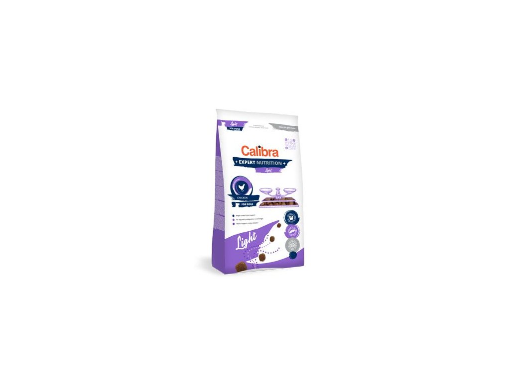 30903 calibra dog expert nutrition light 2kg z kategorie chovatelske potreby a krmiva pro psy krmiva pro psy granule pro psy