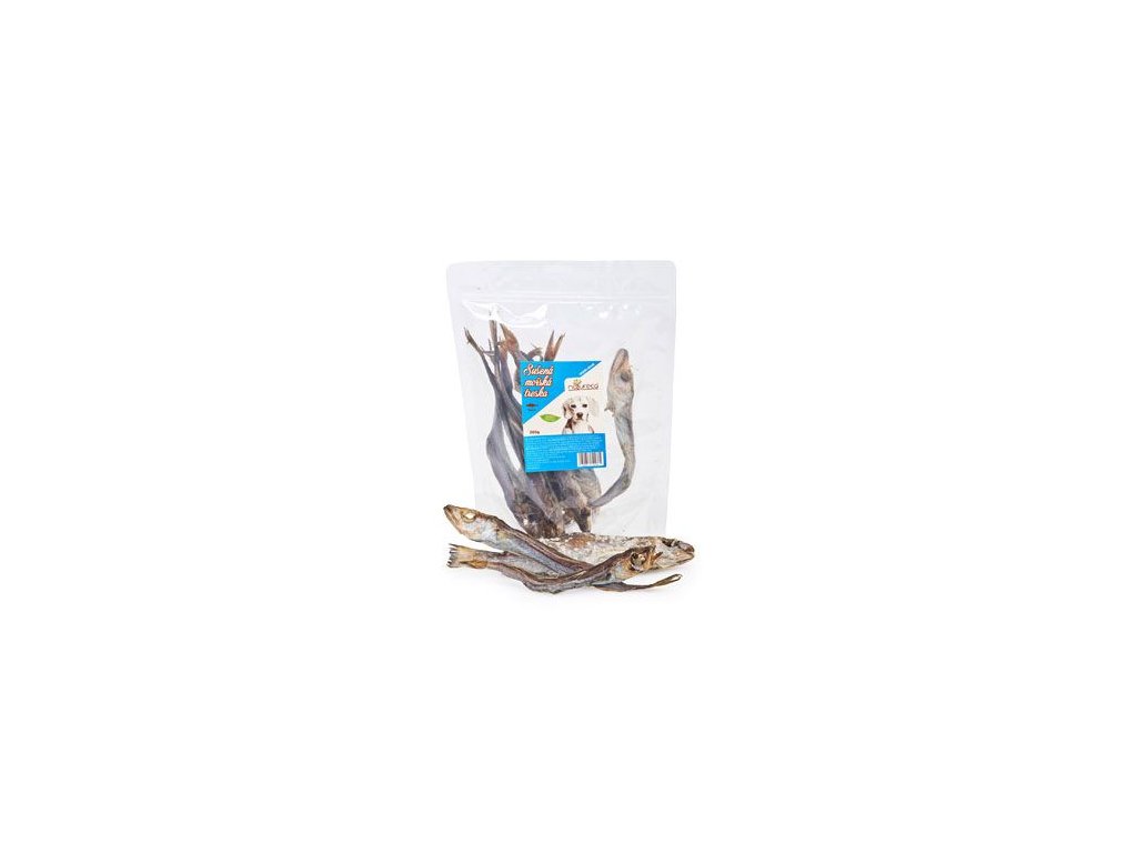 36018 natureca morska treska susena pochoutka pro psy 200g z kategorie chovatelske potreby a krmiva pro psy pamlsky pro psy susena masicka pro psy