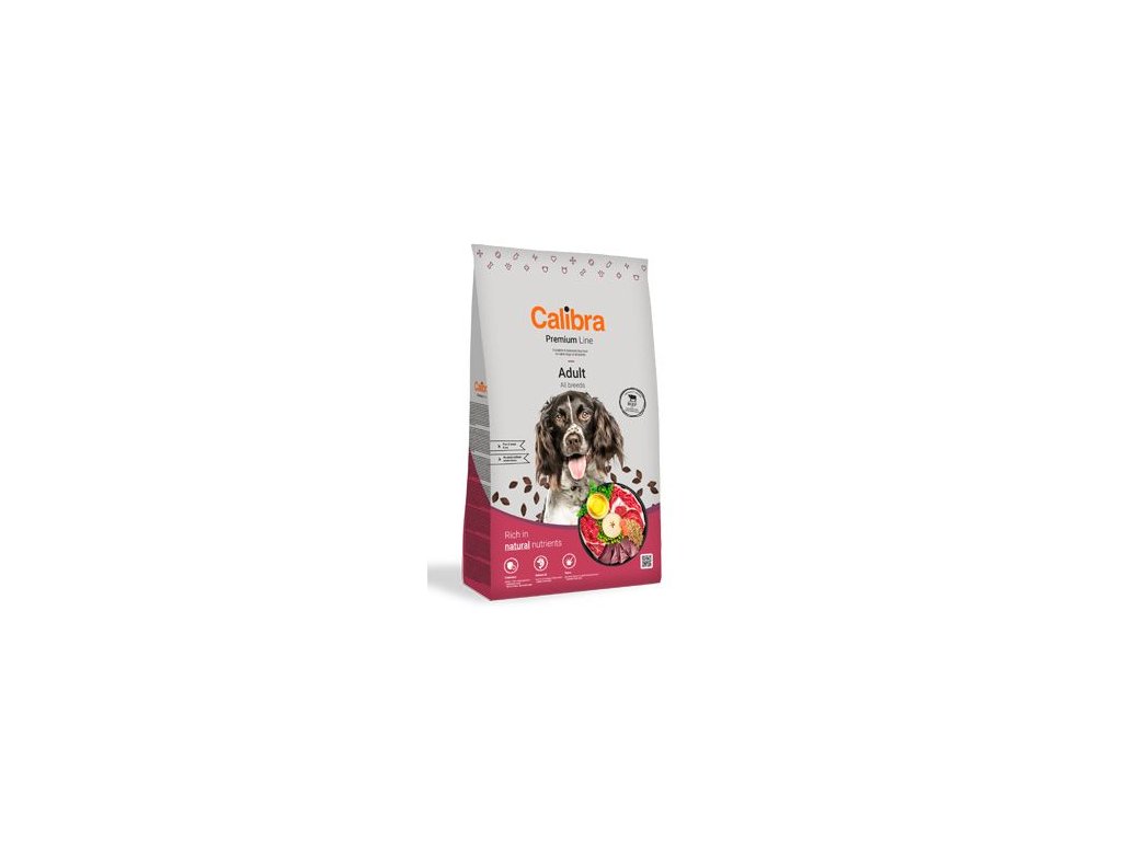 23094 calibra dog premium line adult beef 3 kg z kategorie chovatelske potreby a krmiva pro psy krmiva pro psy granule pro psy