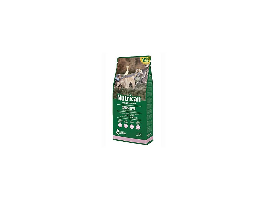 21861 nutrican sensitive 3kg z kategorie chovatelske potreby a krmiva pro psy krmiva pro psy granule pro psy