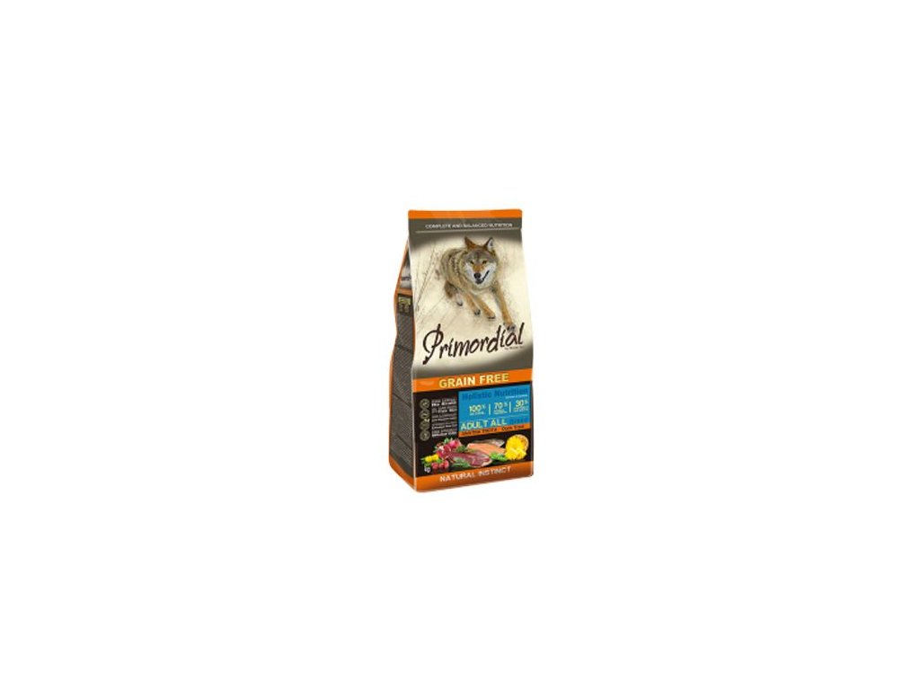 28461 primordial gf adult trout duck 12kg z kategorie chovatelske potreby a krmiva pro psy krmiva pro psy granule pro psy