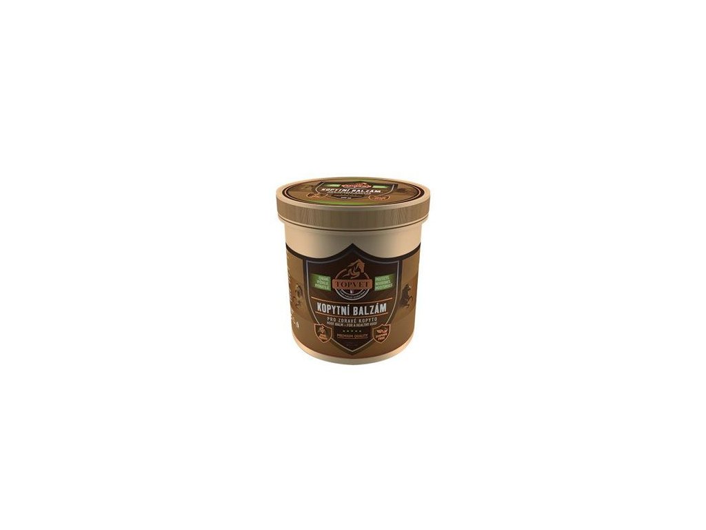 6438 topvet kopytni balzam pro zdrave kopyto 500 ml z kategorie chovatelske potreby pro kone pece o kopyta koni