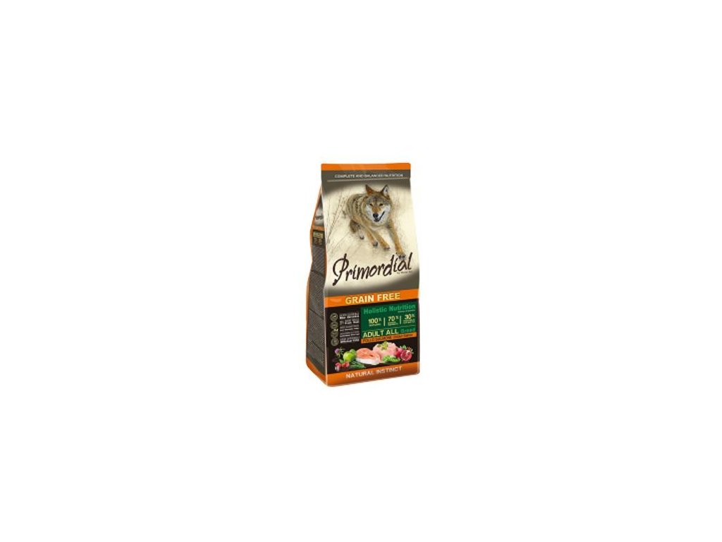 27000 primordial gf dog adult chicken salmon 2kg z kategorie chovatelske potreby a krmiva pro psy krmiva pro psy granule pro psy