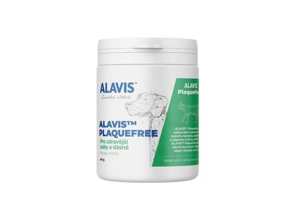 27855 1 alavis plaquefree pro psy a kocky 40g z kategorie chovatelske potreby a krmiva pro psy hygiena a kosmetika psa pece o psi zuby
