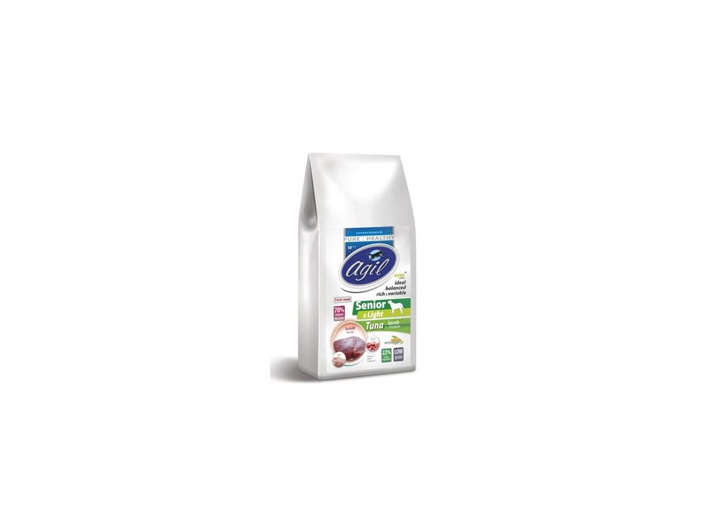 44754 1 agil senior light low grain tuna lamb chicken 10 kg z kategorie chovatelske potreby a krmiva pro psy krmiva pro psy granule pro psy