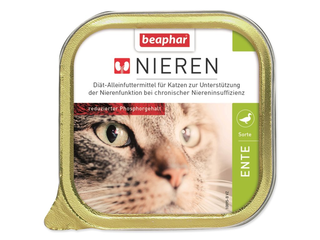 50490 1 beaphar renalni dieta pastika s kachnou pro kocky 100 g z kategorie chovatelske potreby a krmiva pro kocky krmivo a pamlsky pro kocky veterinarni diety pro kocky